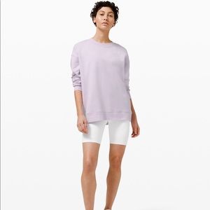 Lululemon perfectly oversized crew Sz 8